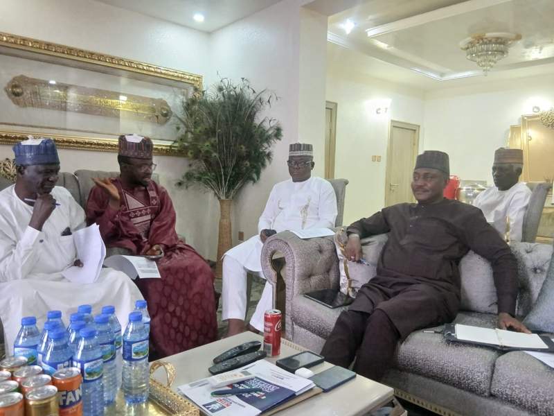 Strategy session with party officials